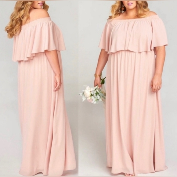 Show Me Your Mumu - Hacienda Maxi Dress - Rosebud Chiffon - Size XXXL/3X - Picture 2 of 15